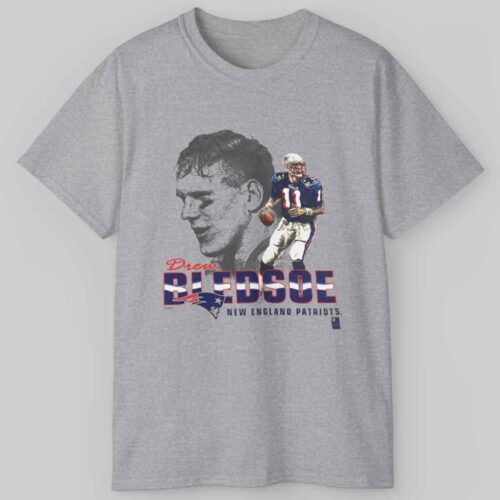 Vintage Drew Bledsoe New England Patriots Shirt