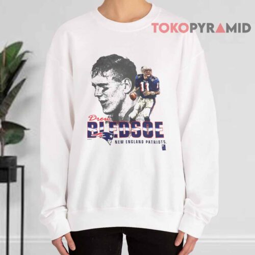 Vintage Drew Bledsoe New England Patriots Sweatshirt