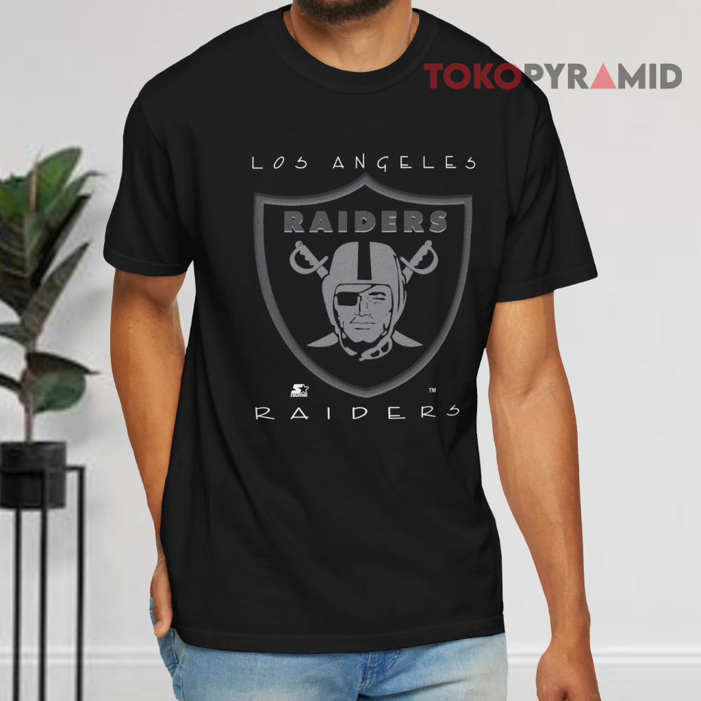 Vintage Ds Starter Los Angeles Raiders Black T shirt Vintage Ds Starter Los Angeles Raiders Black T shirt