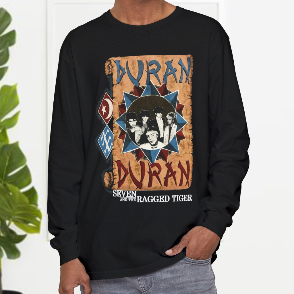 Vintage Duran Duran Seven And The Ragged Tiger Long sleeved Vintage Duran Duran Seven And The Ragged Tiger Long sleeved
