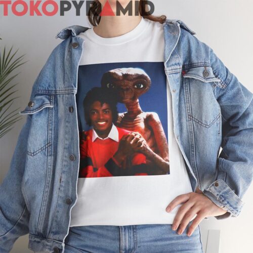 ET And Michael Jackson Shirt