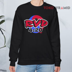 Vintage Ecw Rob Van Dam Rvd 420 Sweatshirt