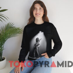 Vintage Eddie Van Halen Spotlight T-shirt 2 Vintage Eddie Van Halen Spotlight T shirt Black Sweatshirt