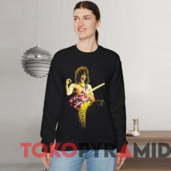 Vintage Eddie Van Halen T-shirt 2 Vintage Eddie Van Halen T shirt Black Sweatshirt