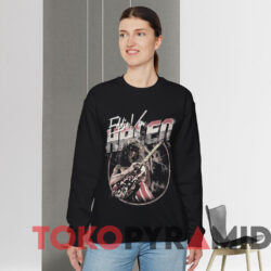 Vintage Eddie Van Halen T-shirt 2 Vintage Eddie Van Halen T shirt Black Sweatshirt