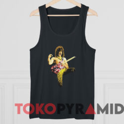 Vintage Eddie Van Halen T-shirt 4 Vintage Eddie Van Halen T shirt Black TankTop