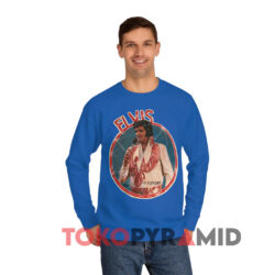 Vintage Elvis Live In Concert Iron On Shirt 3 Vintage Elvis Live In Concert Iron On Blue Sweatshirt