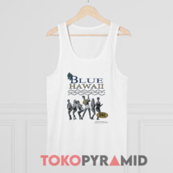 Vintage Elvis Presley Blue Hawaii 1961 White Tank Top