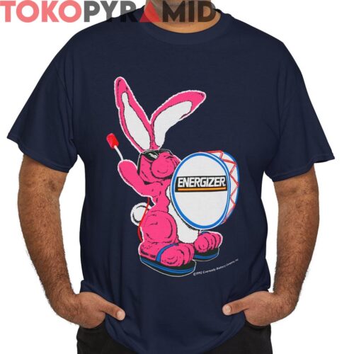 Vintage Energizer Bunny Nothing Lasts Longer Shirt 2 Sided