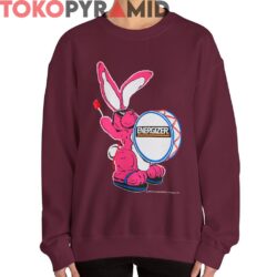 Vintage Energizer Bunny Nothing Lasts Longer Shirt 2 Sided