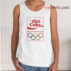 Vintage Enjoy Diet Coke Olympics Shirt 3 Vintage Enjoy Diet Coke Olympics Tank Top