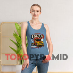 Vintage Ernie Irvan Daytona 500 Winner T-shirt 4 Vintage Ernie Irvan Daytona 500 Winner Blue Tank Top