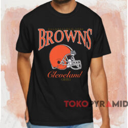 Vintage Est 1946 Cleveland Browns Ohio Shirt Black T shirt