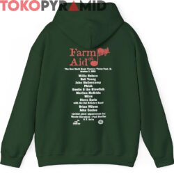 Vintage Farm Aid 98 Concert Shirt 2 Sided