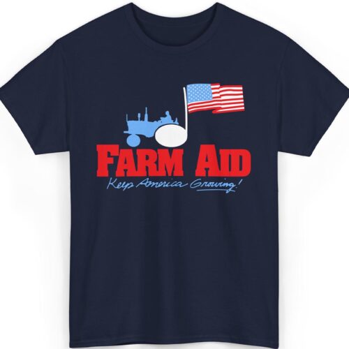 Vintage Farm Aid Keep America Growing Shirt