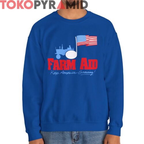 Vintage Farm Aid Keep America Growing Shirt