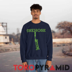 Vintage fIREHOSE Cat and Hose Tour T-shirt 3 Vintage Firehose Cat And Hose Tour Navi Sweatshirt