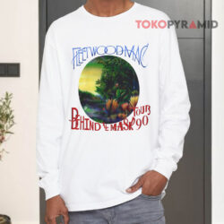 Vintage Fleetwood Mac Behind The Mask Tour Shirt Tango In The Night Long sleeved