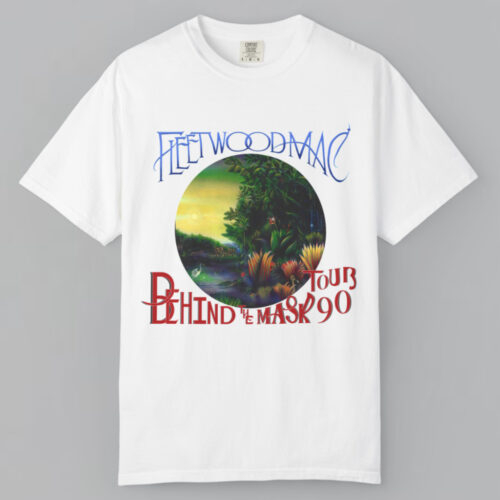 Vintage Fleetwood Mac Behind The Mask Tour Shirt Tango In The Night T shirt