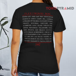 Vintage Fleetwood Mac Just One More Link In The Chain 1987 T shirt Back