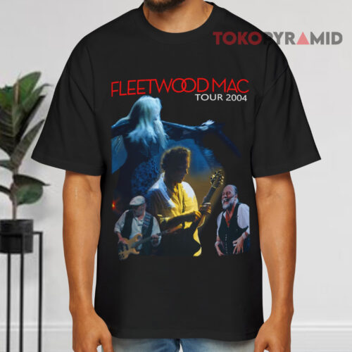 Vintage Fleetwood Mac Tour 2004 Black T shirt