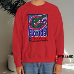 Vintage Florida Gators Distressed Logo Shirt Red Sweatshirt