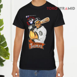 Vintage Frank Thomas Chicago White Sox Black T shirt