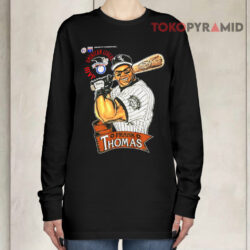 Vintage Frank Thomas Chicago White Sox Long sleeved