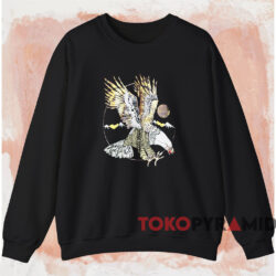 Vintage Fraternal Order Of Eagles T shirt Black Sweatshirt