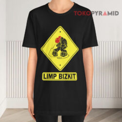 Vintage Fred Durst Limp Bizkit Caution Black T shirt