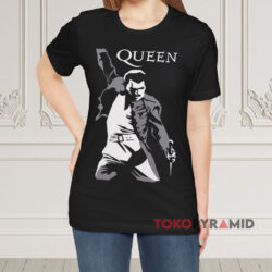 Vintage Freddie Mercury Remera Queen Black T shirt