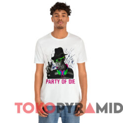 Vintage Freddy Krueger Party Or Die T shirt White T shirt