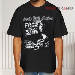 Vintage Free Spm South Park Mexican Black T shirt