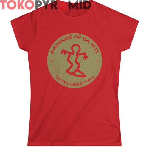 Vintage Friends of Da Hui Surf Shirt North Shore O'Ahu