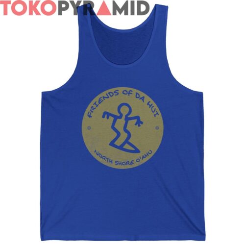 Vintage Friends of Da Hui Surf Shirt North Shore O'Ahu