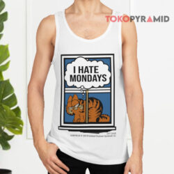 Vintage Garfield I Hate Mondays Shirt 2 Vintage Garfield I Hate Mondays Tank Top