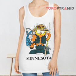 Vintage Garfield Minnesota Fishing Shirt 2 Vintage Garfield Minnesota Fishing Tank Top