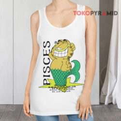 Vintage Garfield Pisces Shirt 2 Vintage Garfield Pisces Tank Top
