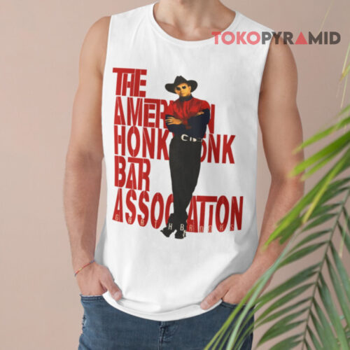 Vintage Garth Brooks 1993 American Honky Tonk Bar Association Tank Top Vintage Garth Brooks 1993 American Honky Tonk Bar Association Tank Top