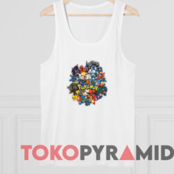 Vintage Giant Pokemon T-shirt 4 Vintage Giant Pokemon T shirt White TankTop