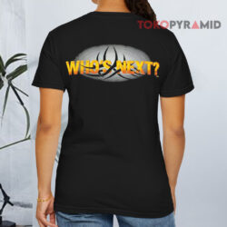 Vintage Goldberg WCW Wrestling Who's Next Shirt 2 Vintage Goldberg Wcw Wrestling Who's Next T shirt Back
