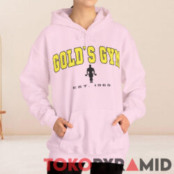 Vintage Golds Gym 1965 Shirt Hoodie