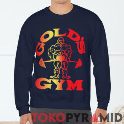 Vintage Golds Gym Neon Muscle Sweatshirt