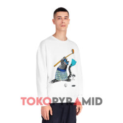 Vintage Golf Cat Kliban Crazy Hawaii White Sweatshirt