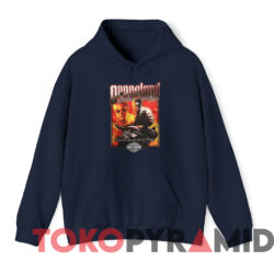 Vintage Graceland Harley Davidson Elvis Presley T-shirt 2 Vintage Graceland Harley Davidson Elvis Presley T shirt Navy Hoodie