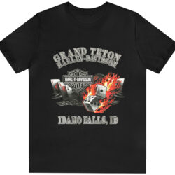 Vintage Grand Teton Harley Davidson Idaho Falls T-shirt 5 Vintage Grand Teton Harley Davidson Idaho Falls T shirt