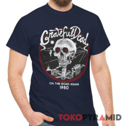 Vintage Grateful Dead 1980 On The Road Again Rare T Shirt