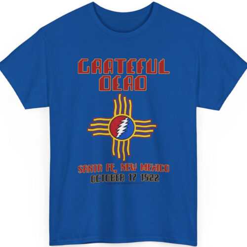 Vintage Grateful Dead 1982 Santa Fe New Mexico Rare Shirt Vintage Grateful Dead 1982 Santa Fe New Mexico Rare Shirt