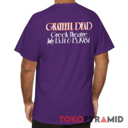 Vintage Grateful Dead 1984 Greek Theatre Rare Shirt Back