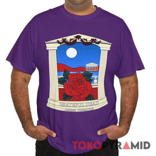 Vintage Grateful Dead 1984 Greek Theatre Rare Shirt Front